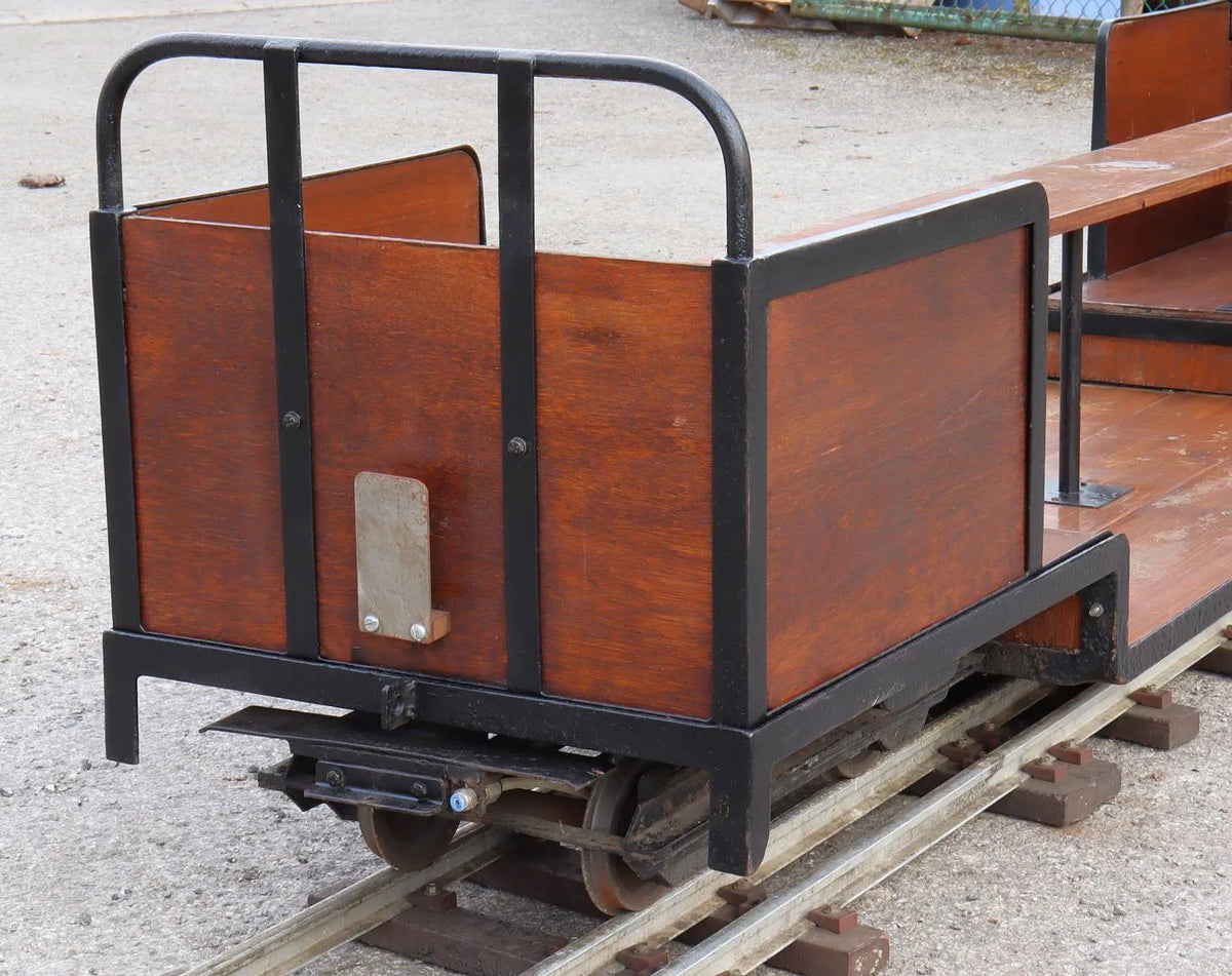 7 1/4 inch gauge air braked bogie coach