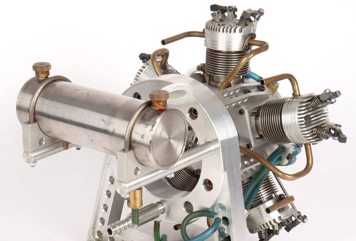Edwards five cylinder radial engine