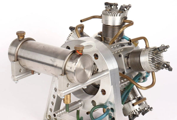 Edwards five cylinder radial engine - Station Road Steam