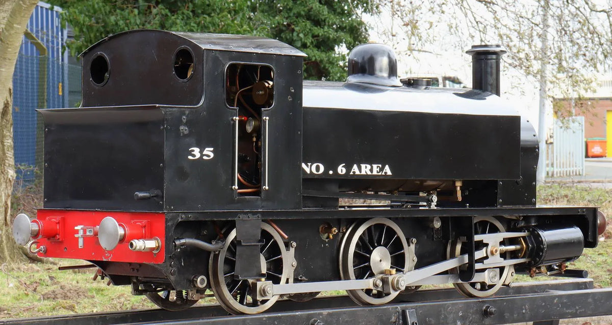 7 1/4 inch gauge "Holmside" 0-6-0T