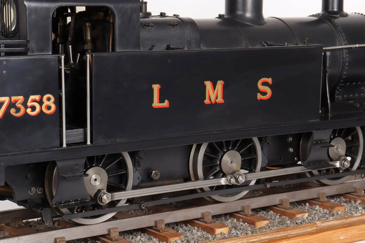 3 1/2 inch gauge LMS 2F 0-6-0T