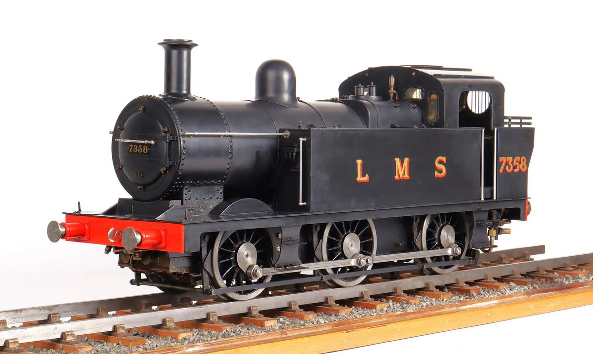 3 1/2 inch gauge LMS 2F 0-6-0T