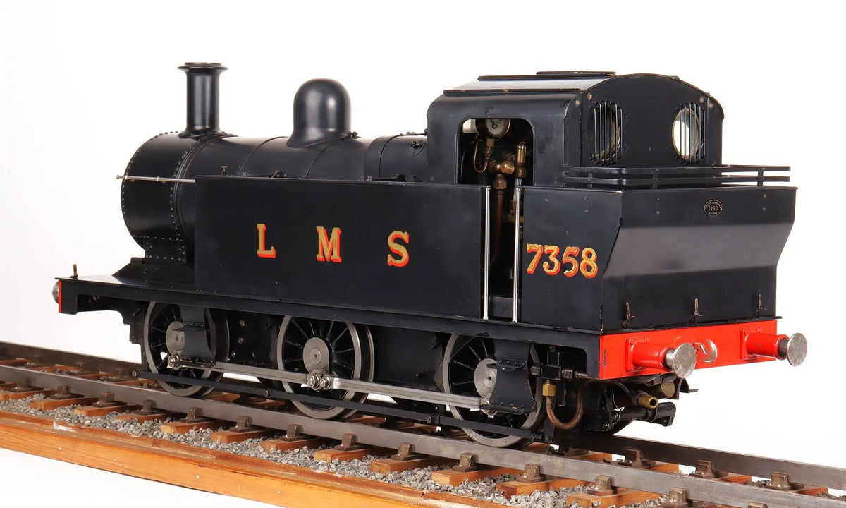 3 1/2 inch gauge LMS 2F 0-6-0T