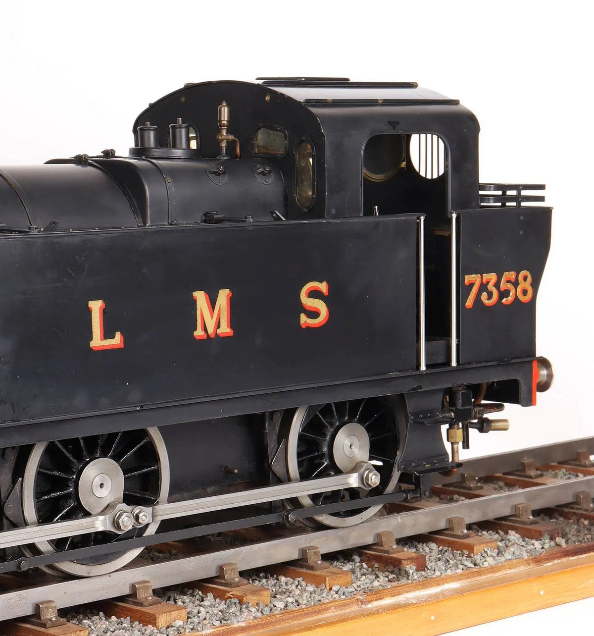 3 1/2 inch gauge LMS 2F 0-6-0T