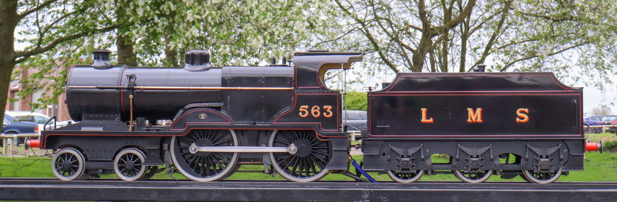 5 inch gauge LMS 2P 4-4-0