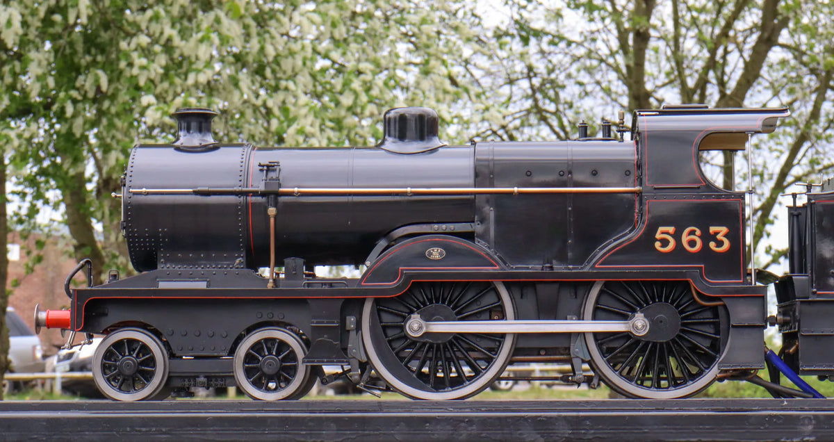 5 inch gauge LMS 2P 4-4-0