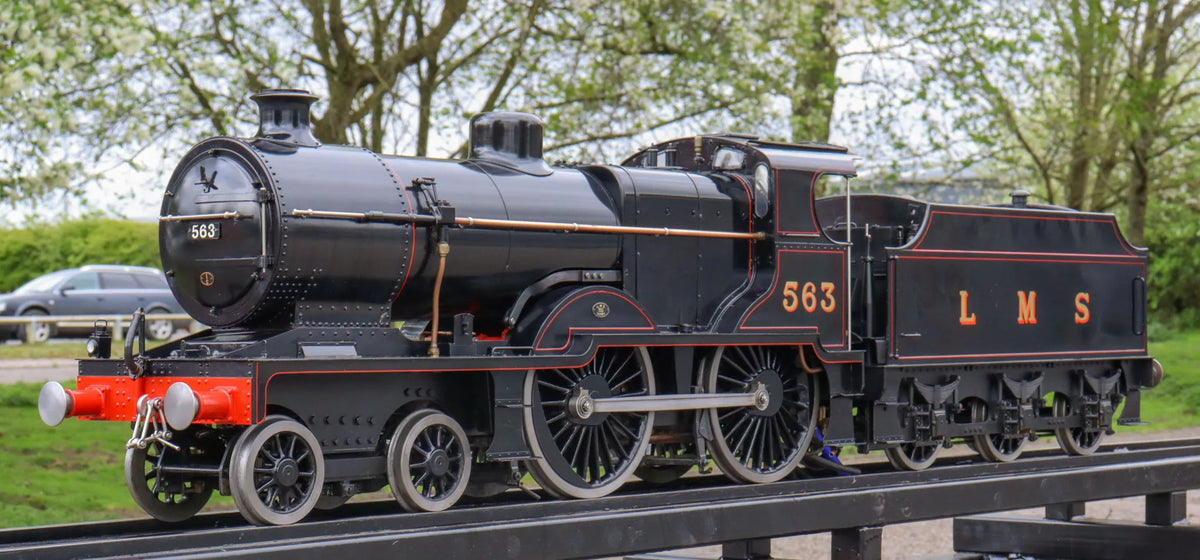 5 inch gauge LMS 2P 4-4-0