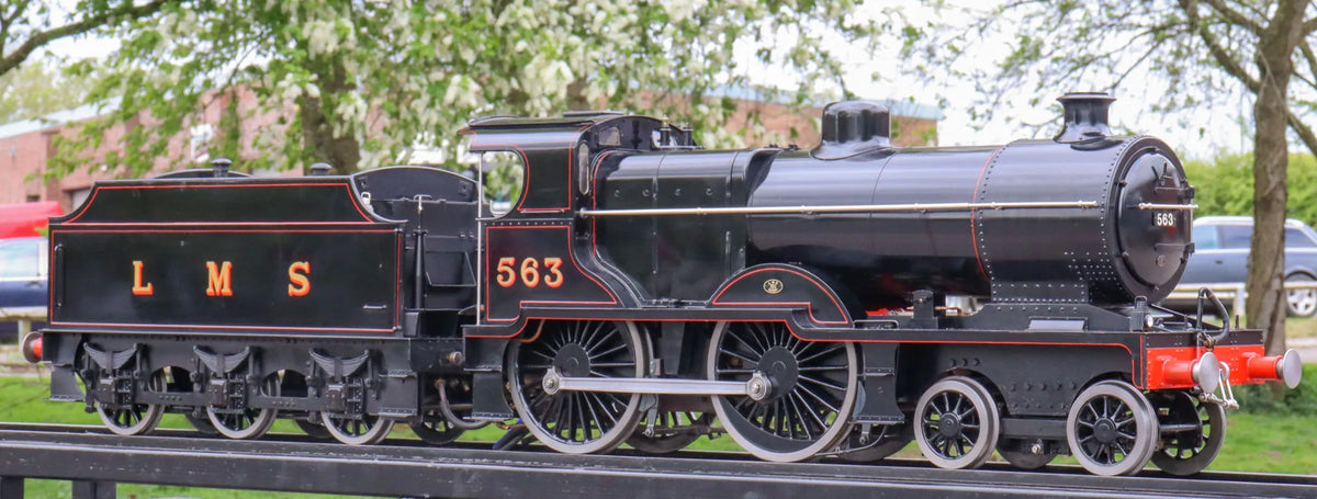 5 inch gauge LMS 2P 4-4-0