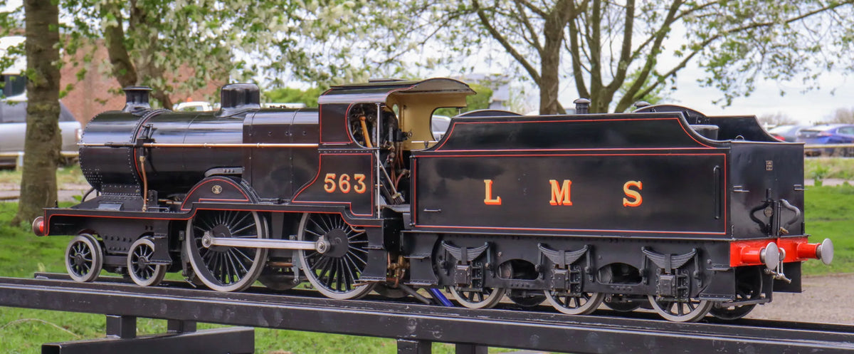 5 inch gauge LMS 2P 4-4-0
