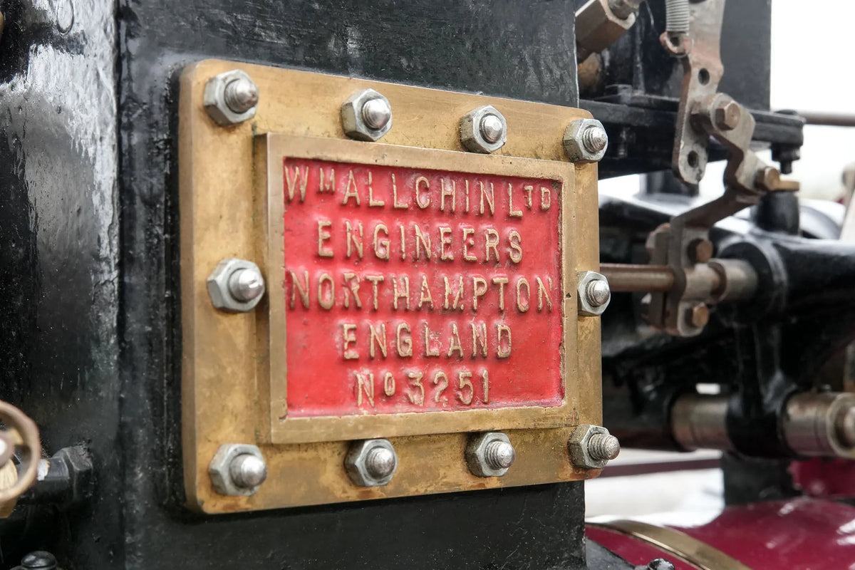 3 inch scale Allchin agricultural engine