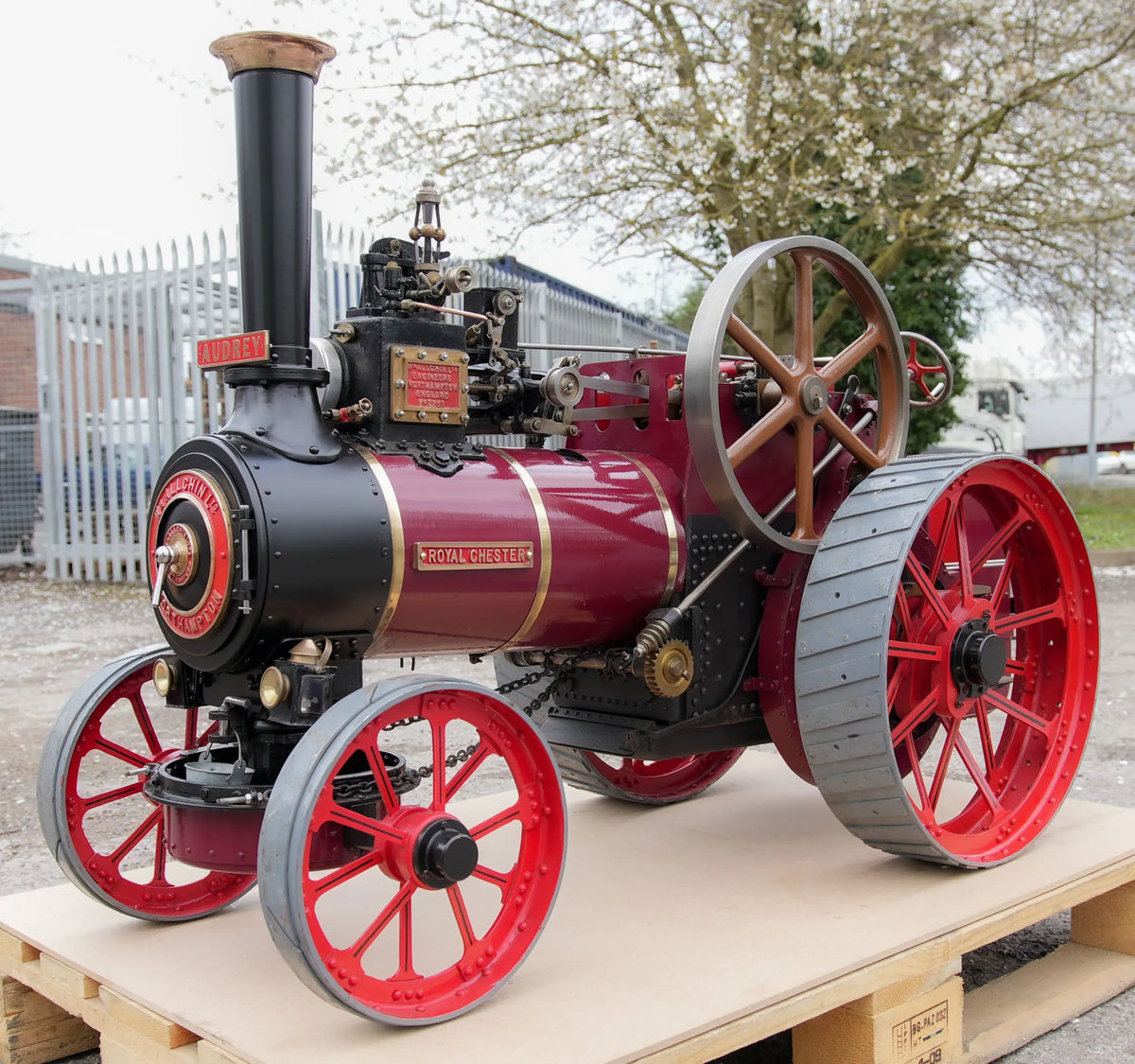 3 inch scale Allchin agricultural engine