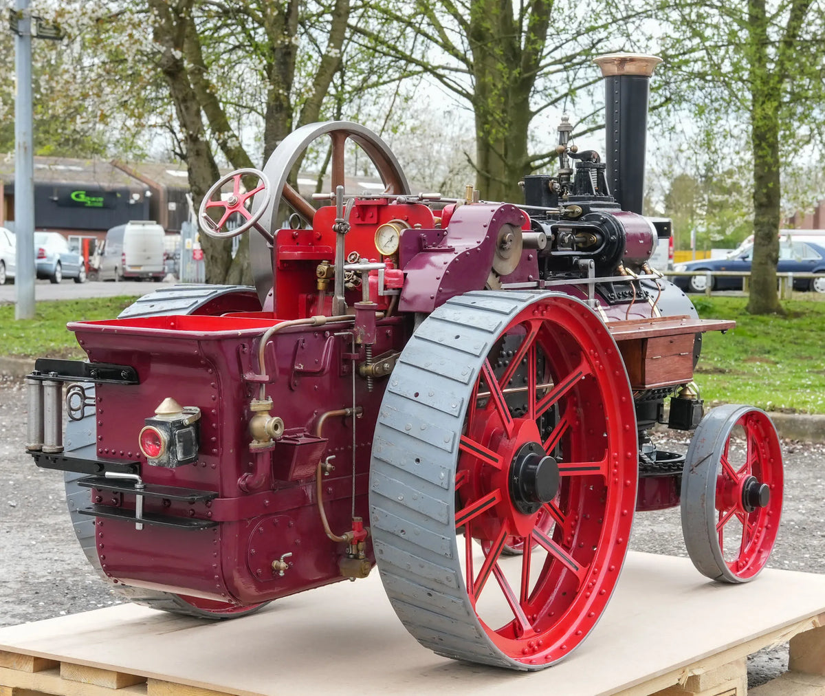 3 inch scale Allchin agricultural engine