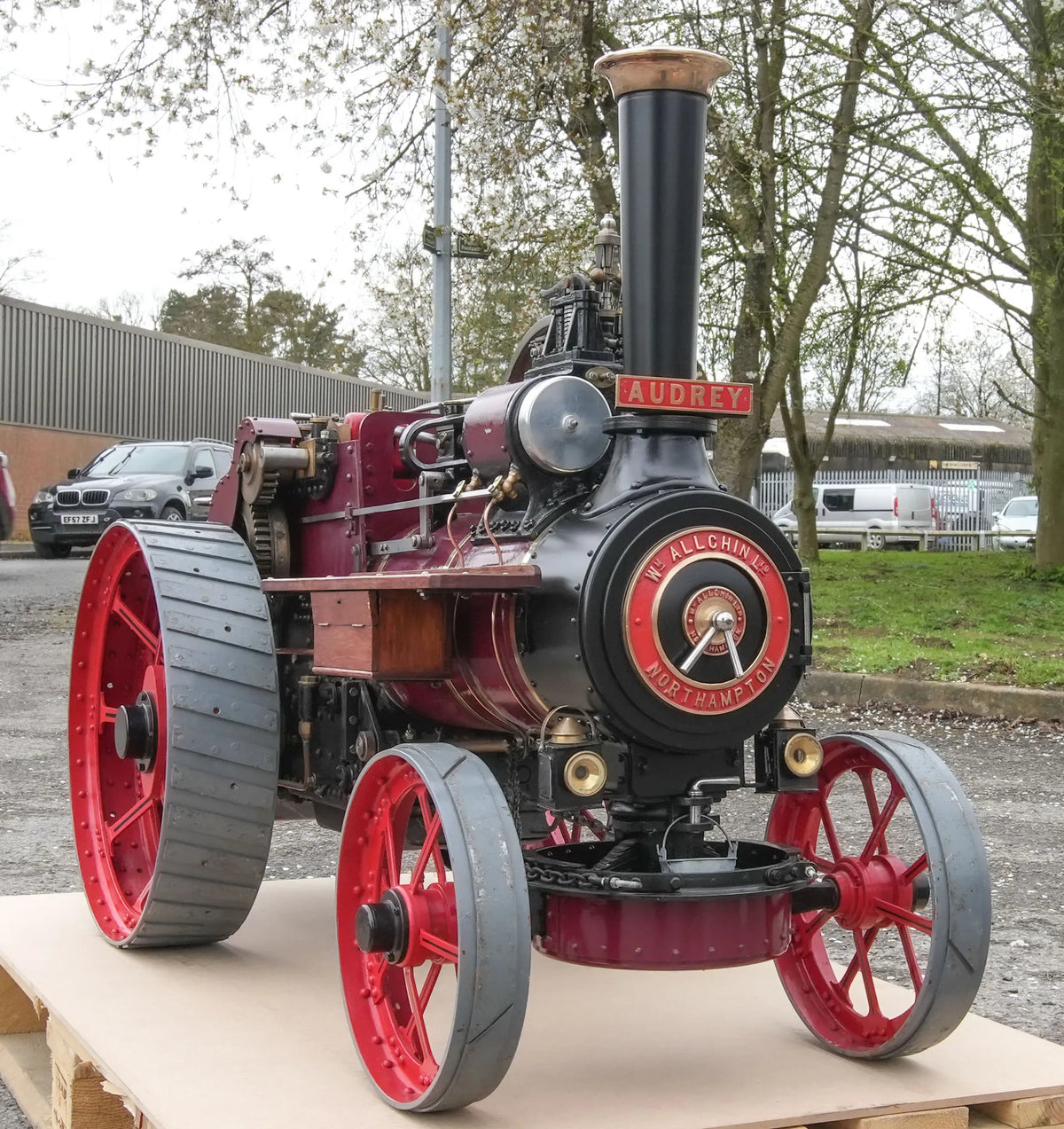 3 inch scale Allchin agricultural engine