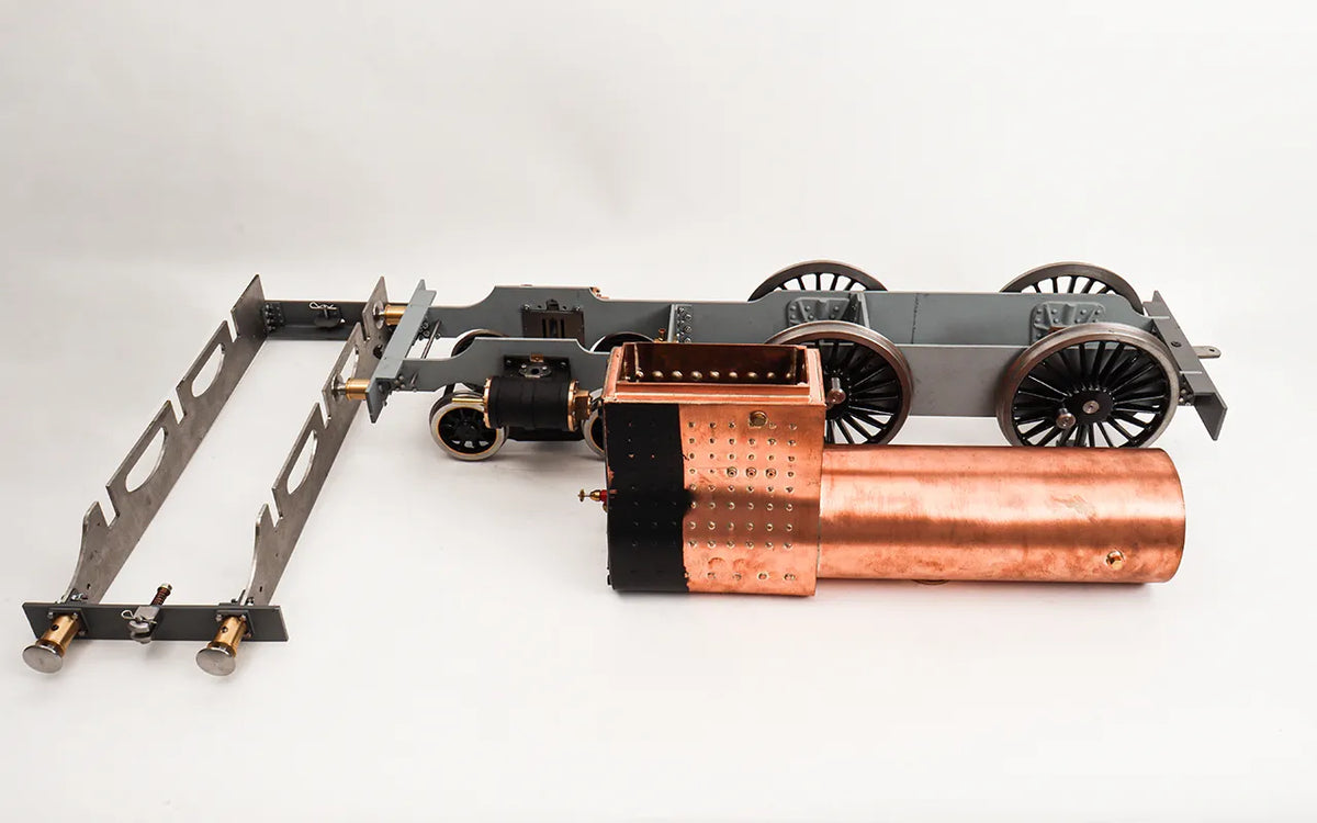 5 inch gauge "Maid of Kent" with commercial CE-marked boiler