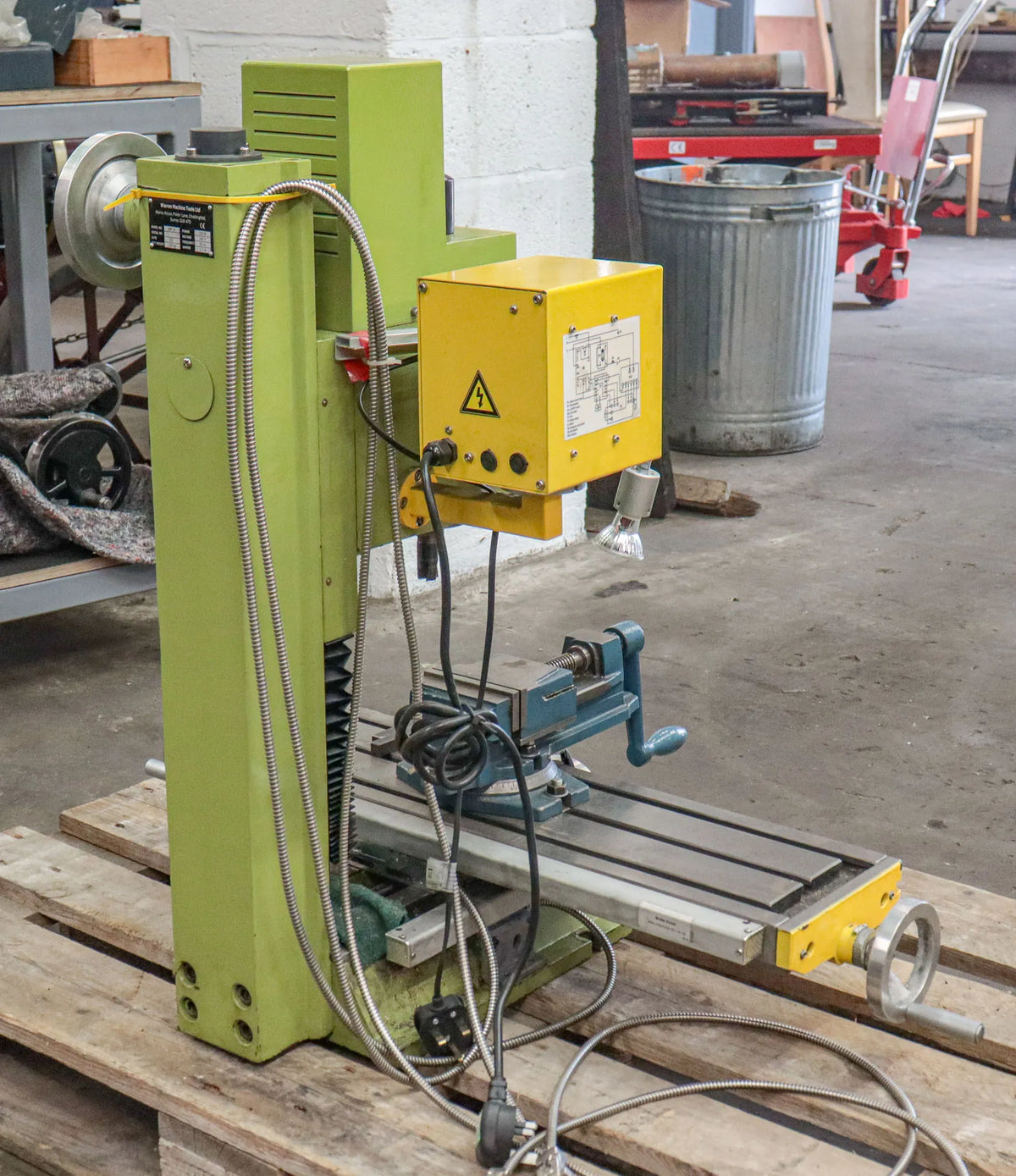 Warco WM16 mill with DRO