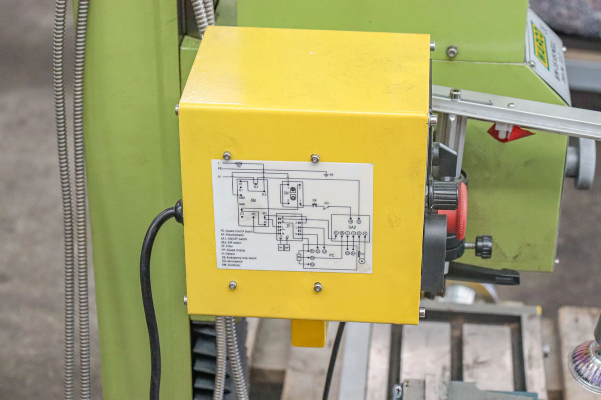 Warco WM16 mill with DRO