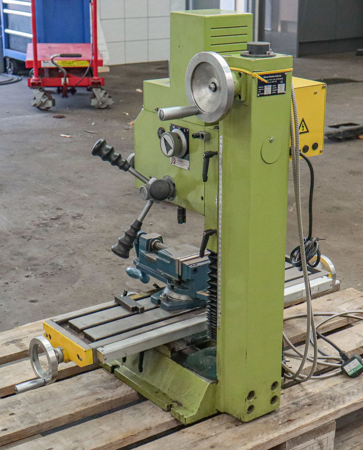Warco WM16 mill with DRO