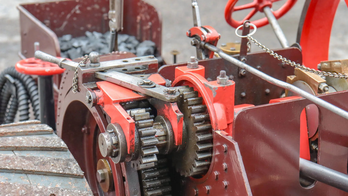 3 inch scale Burrell traction engine with driving truck
