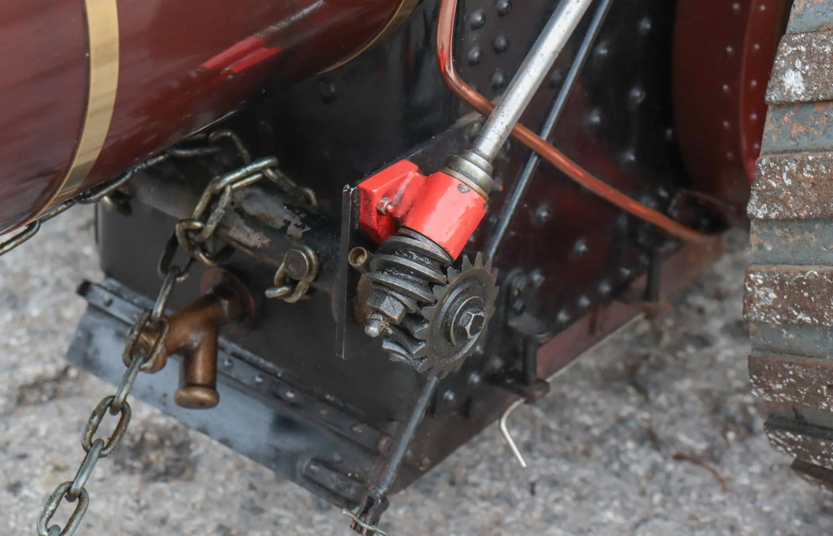 3 inch scale Burrell traction engine with driving truck