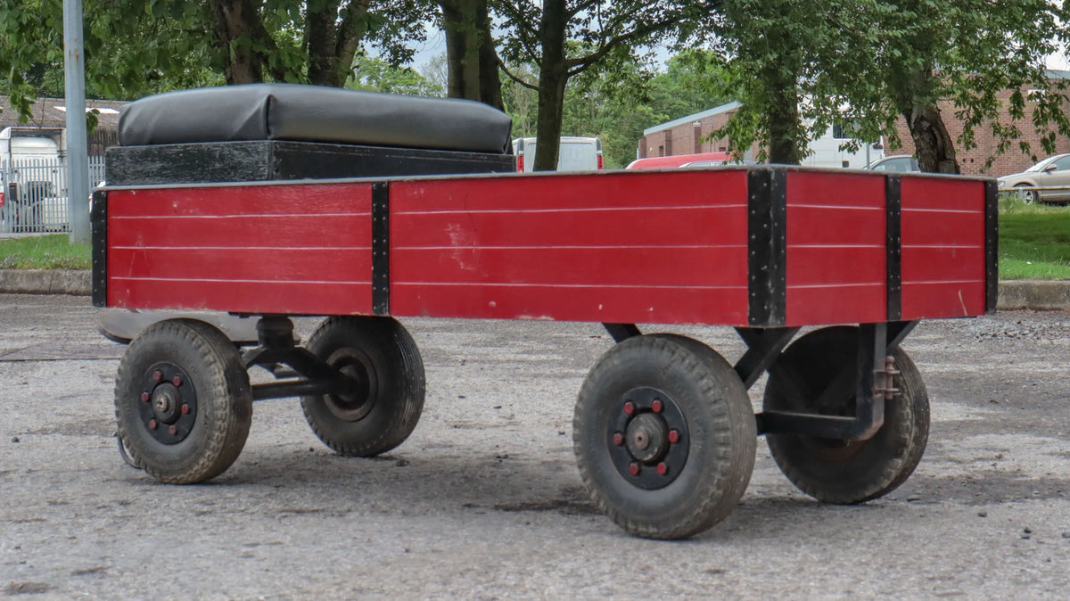 3 inch scale Burrell traction engine with driving truck