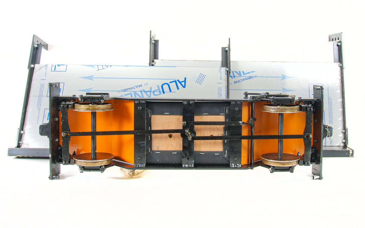 5 inch gauge Ride on Railways raised level braked driving truck
