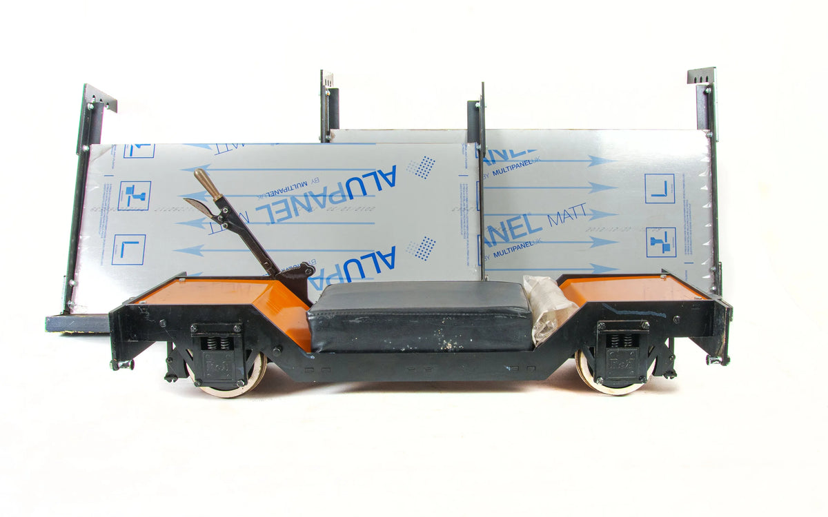 5 inch gauge Ride on Railways raised level braked driving truck