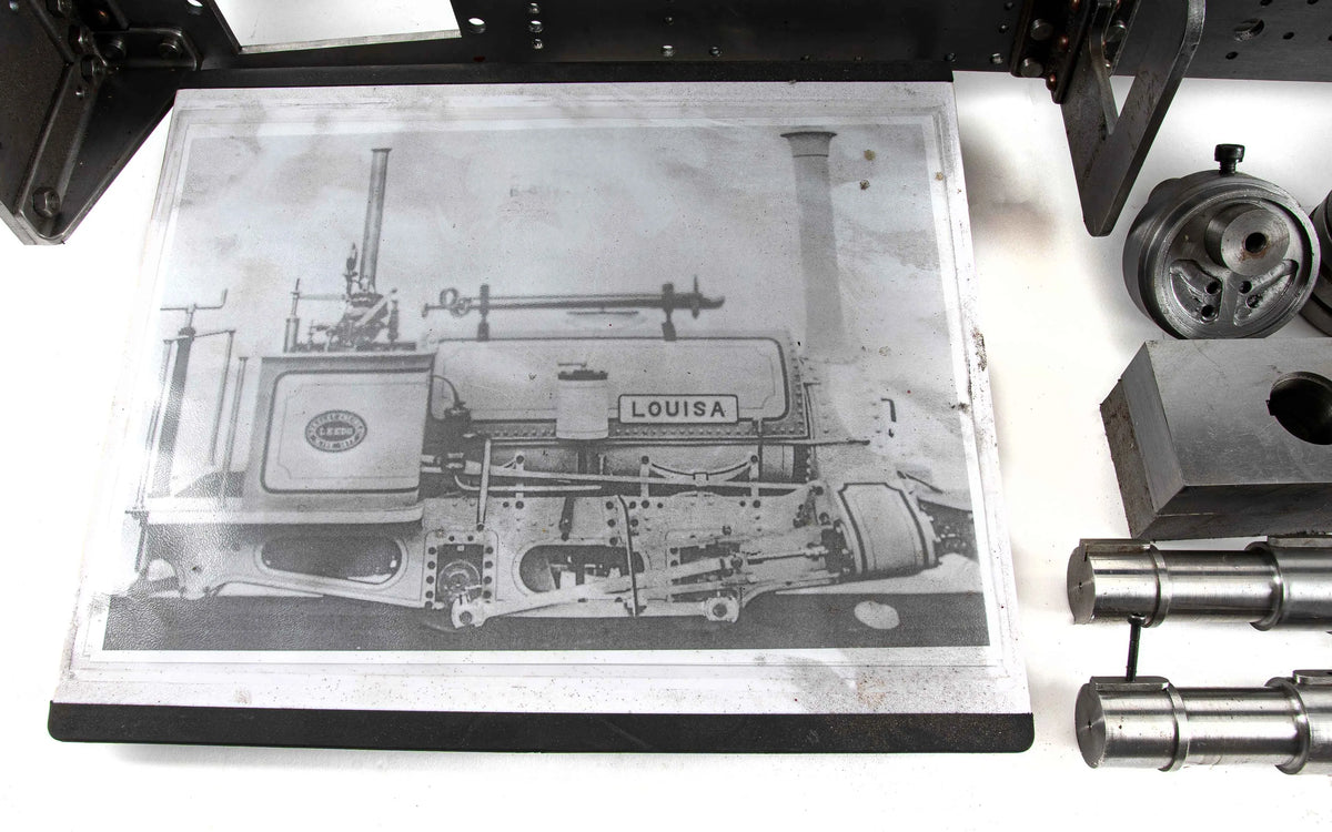 7 1/4 inch narrow gauge Hunslet "Louisa"