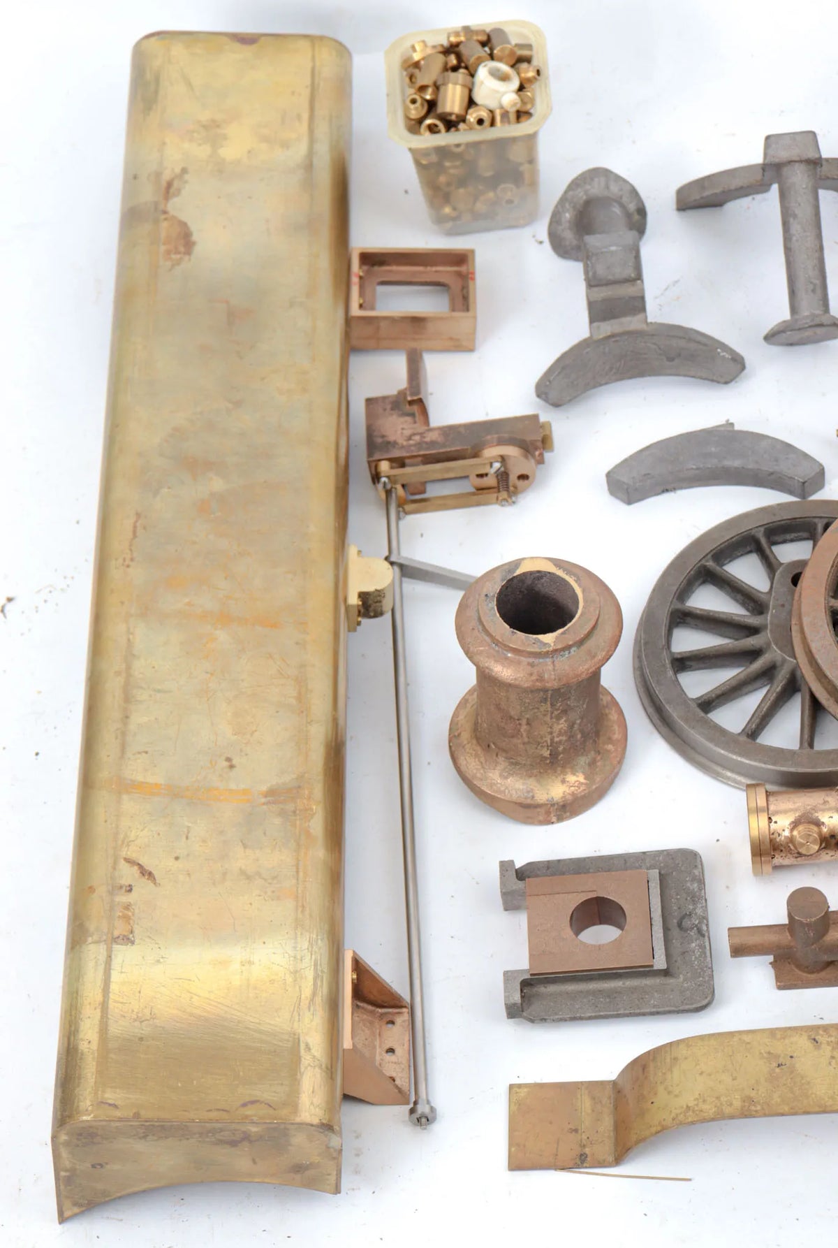 5 inch gauge GWR 0-6-0PT "Pansy" parts, castings & boiler