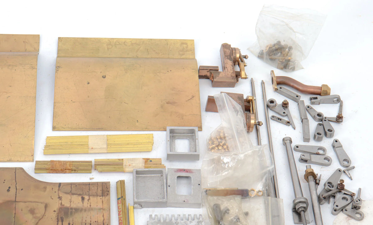 5 inch gauge GWR 0-6-0PT "Pansy" parts, castings & boiler