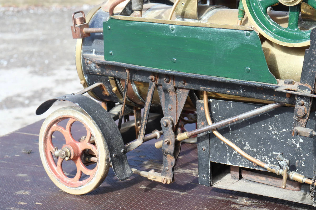 Vintage steam wagon