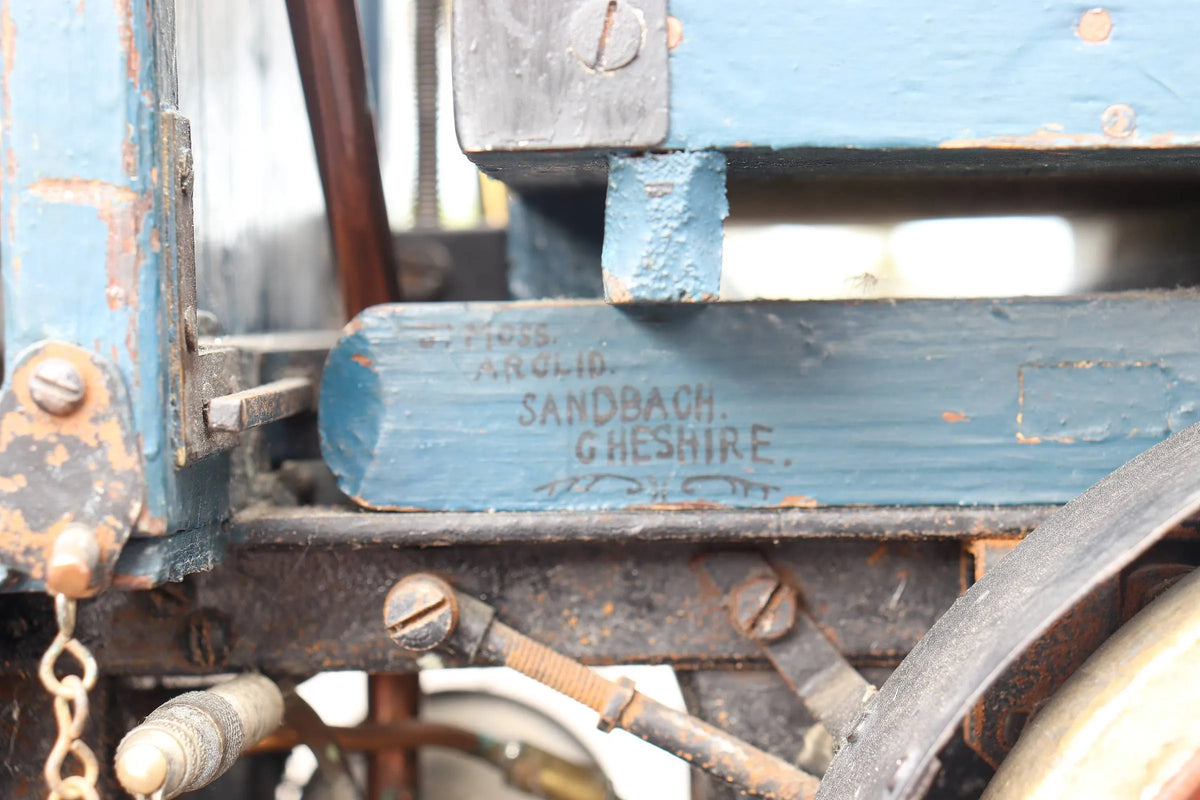 Vintage steam wagon