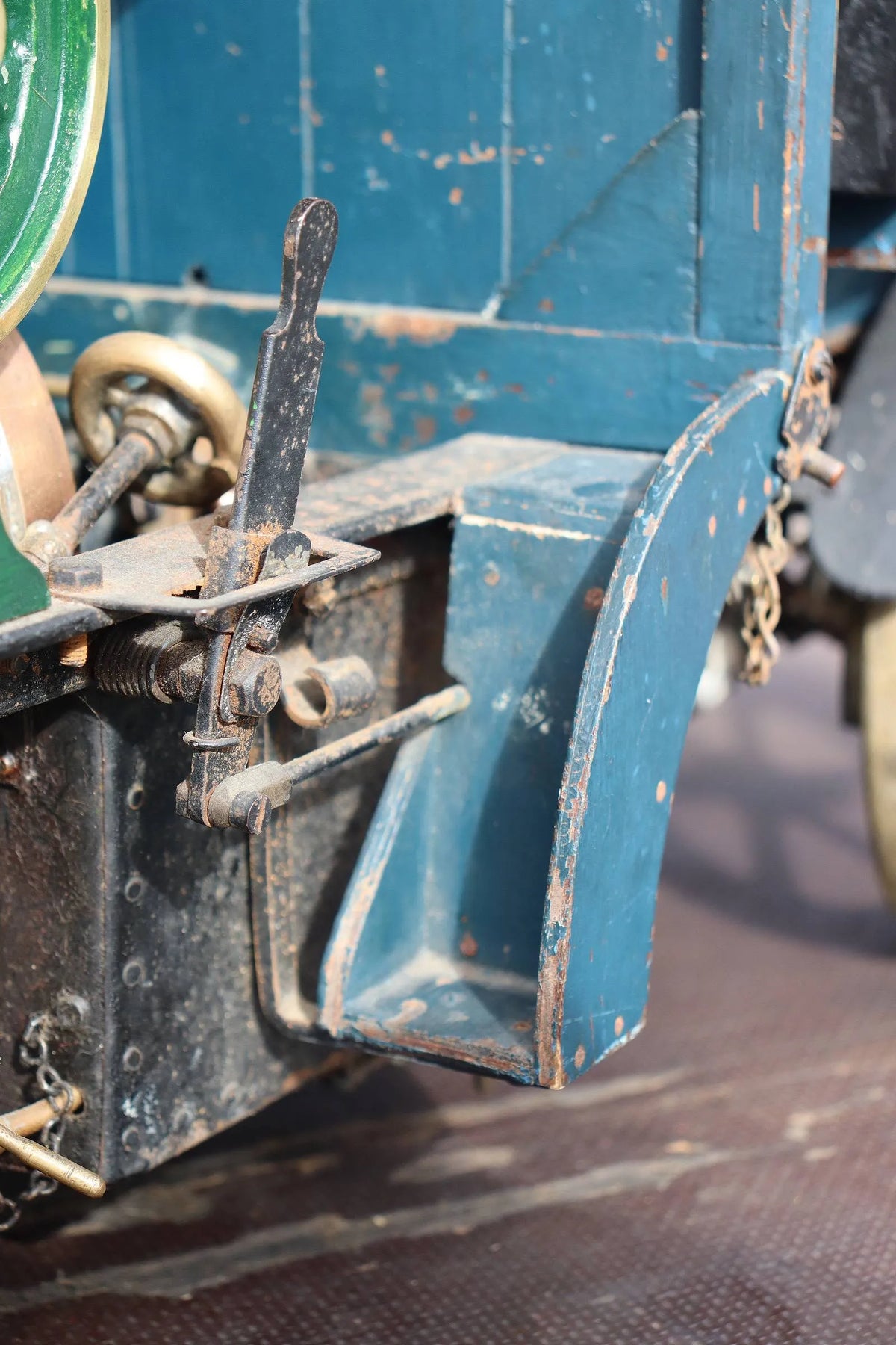 Vintage steam wagon