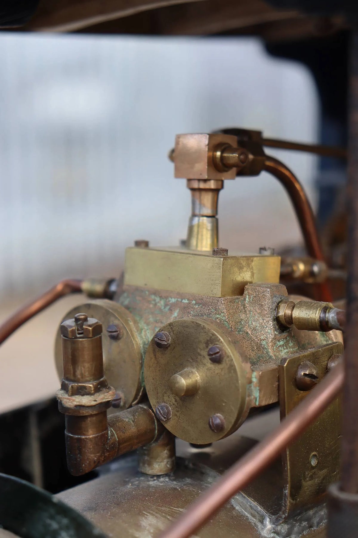 Vintage steam wagon