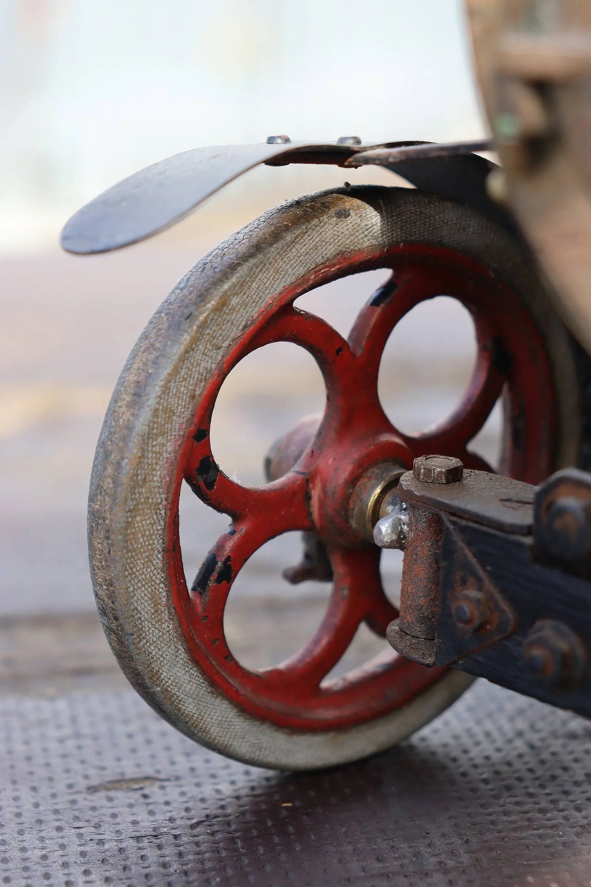 Vintage steam wagon