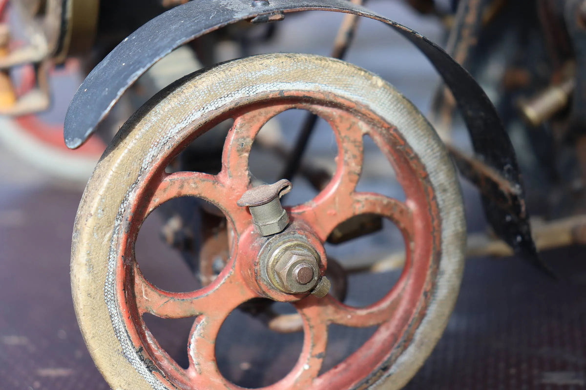 Vintage steam wagon