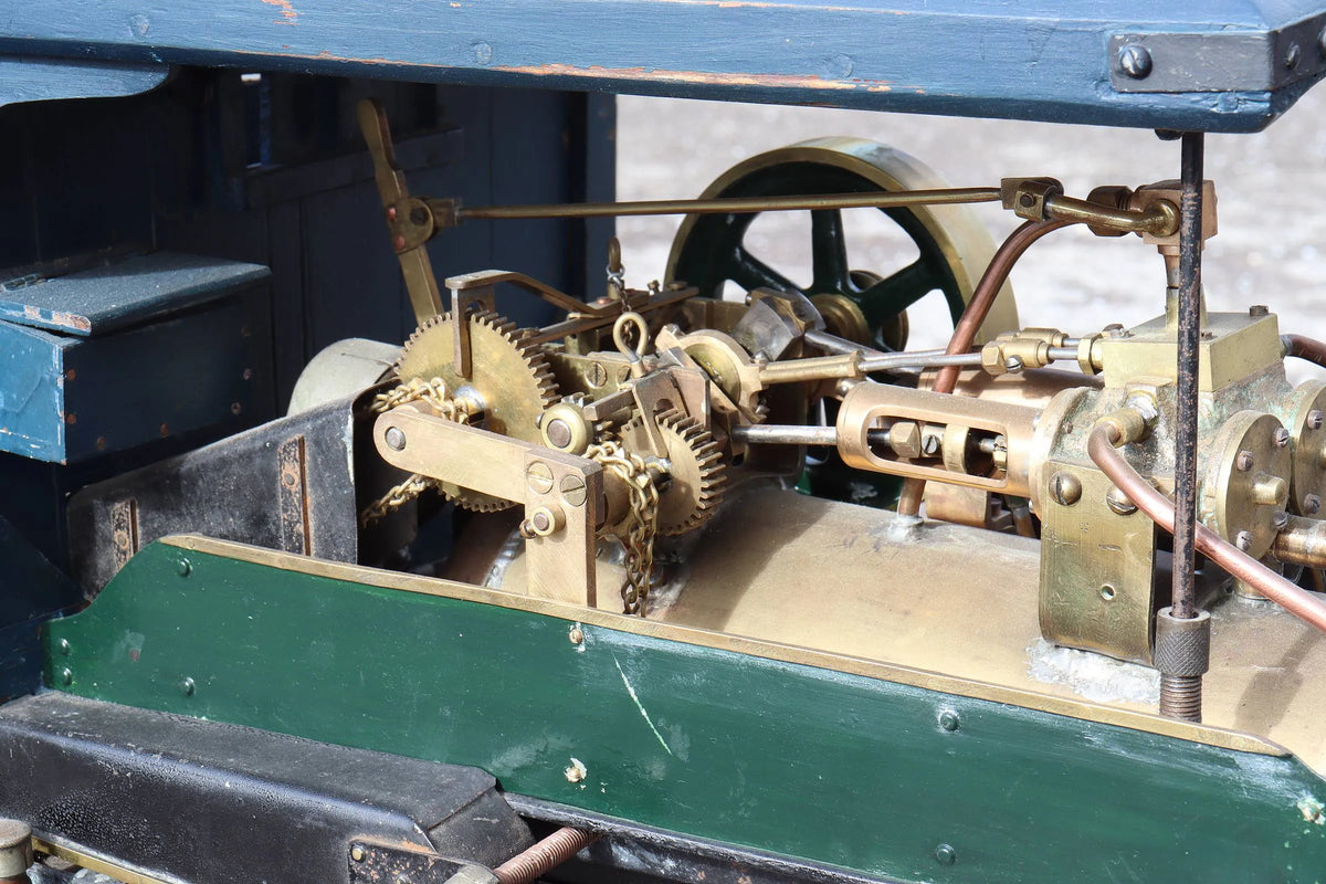 Vintage steam wagon