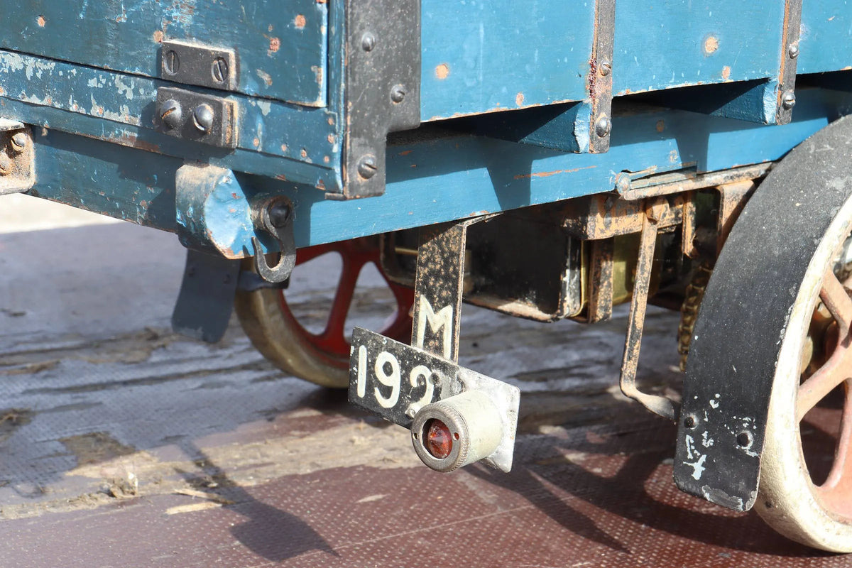 Vintage steam wagon