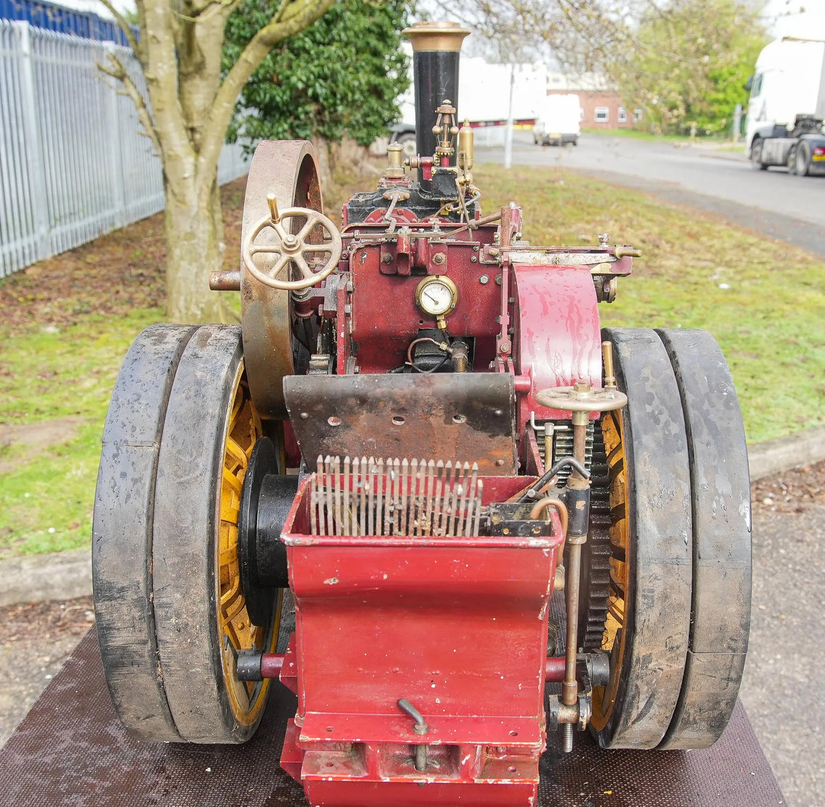 2 inch scale Burrell DCC Showmans Road Locomotive "Thetford Town"