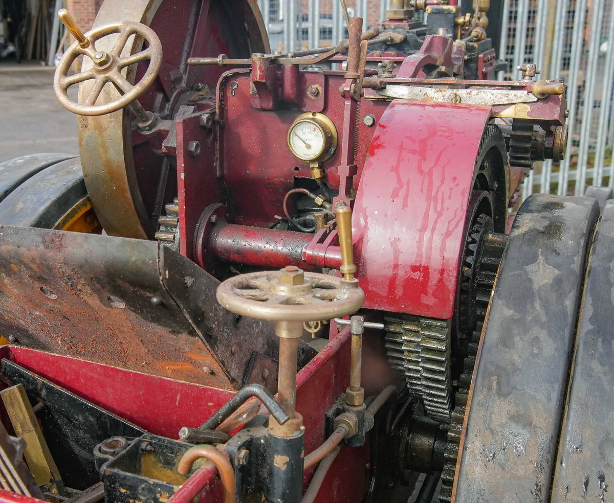 2 inch scale Burrell DCC Showmans Road Locomotive "Thetford Town"