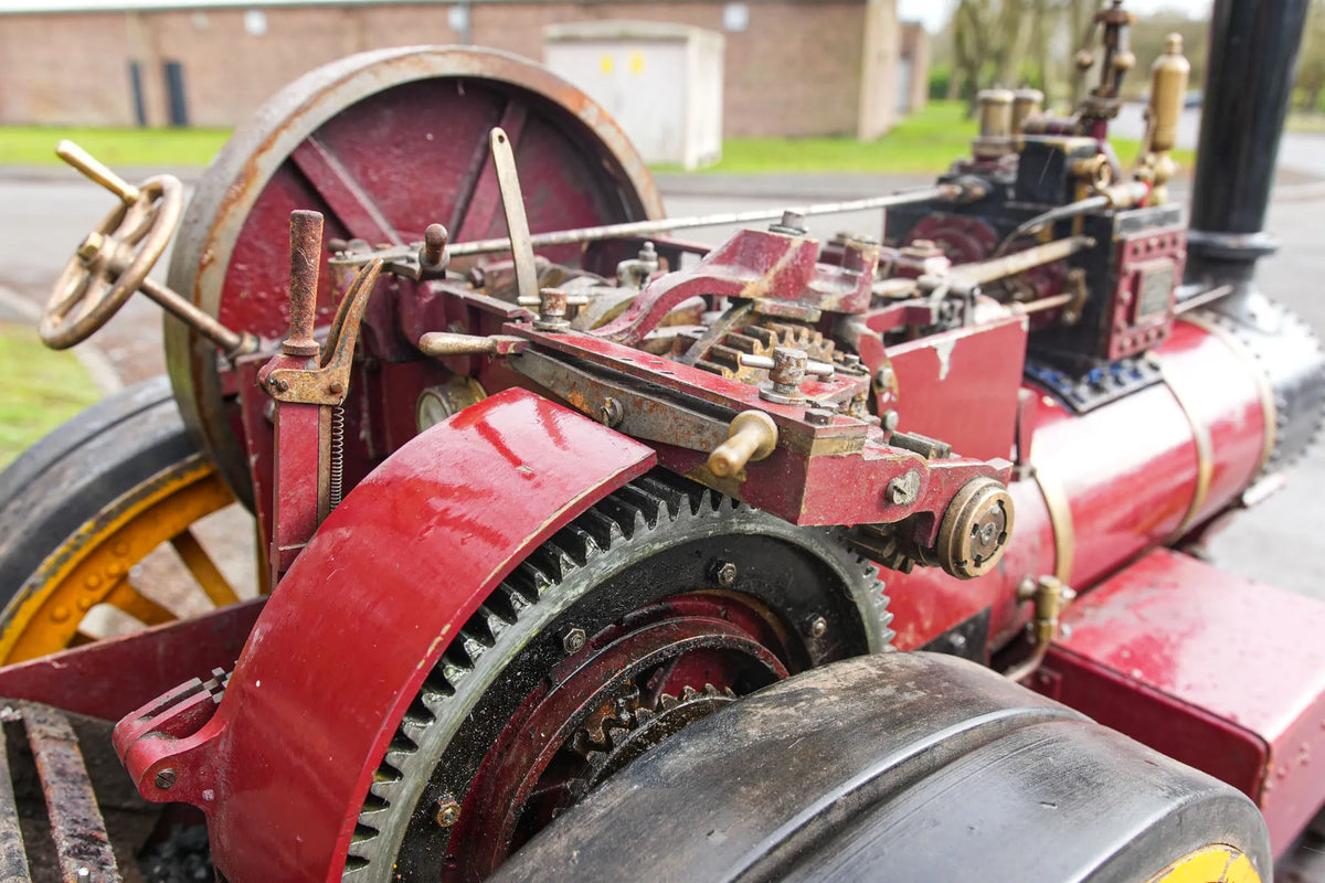 2 inch scale Burrell DCC Showmans Road Locomotive "Thetford Town"