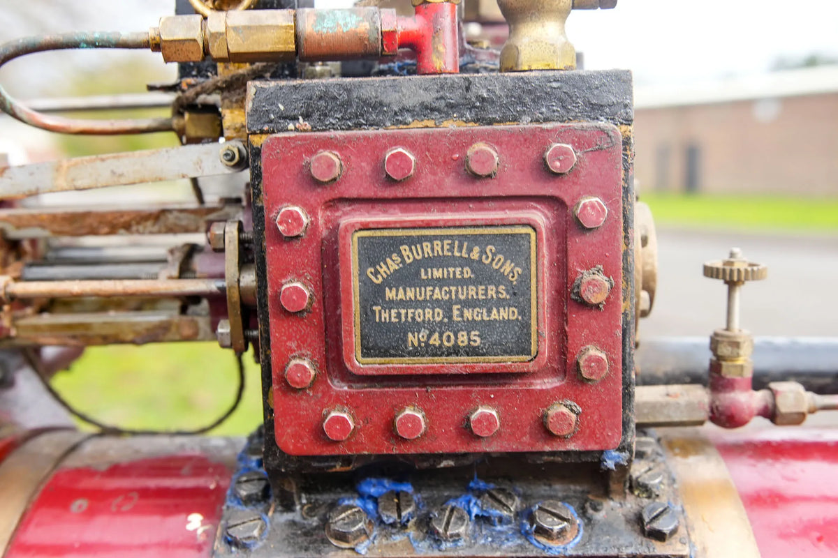 2 inch scale Burrell DCC Showmans Road Locomotive "Thetford Town"
