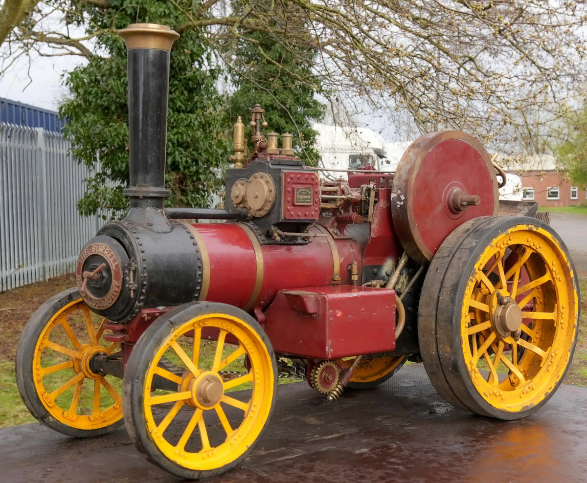 2 inch scale Burrell DCC Showmans Road Locomotive "Thetford Town"