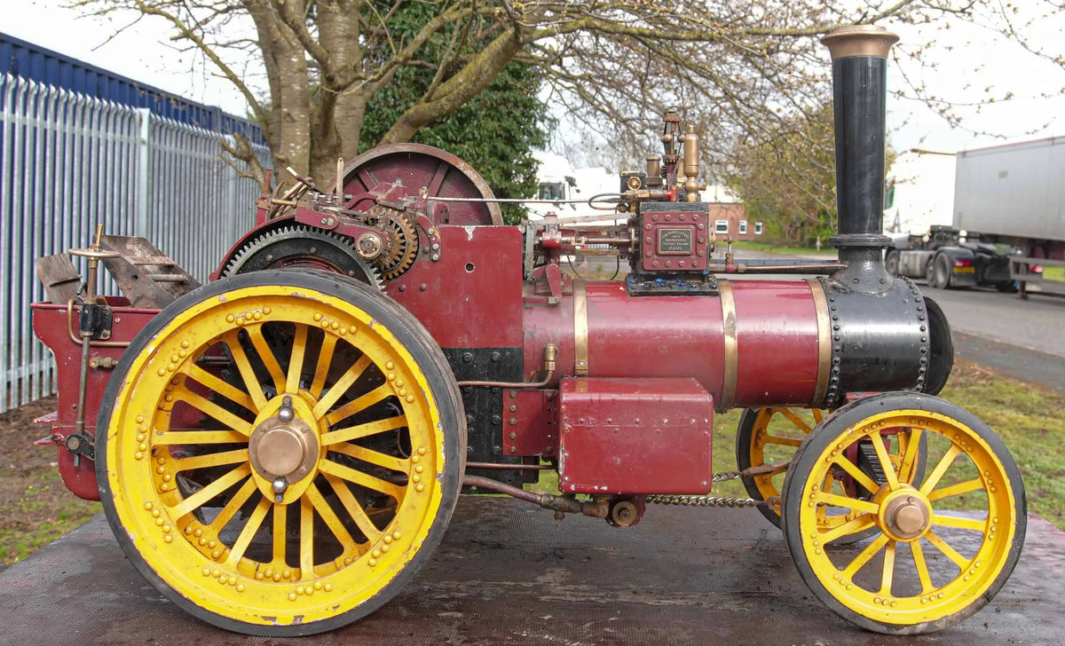 2 inch scale Burrell DCC Showmans Road Locomotive "Thetford Town"