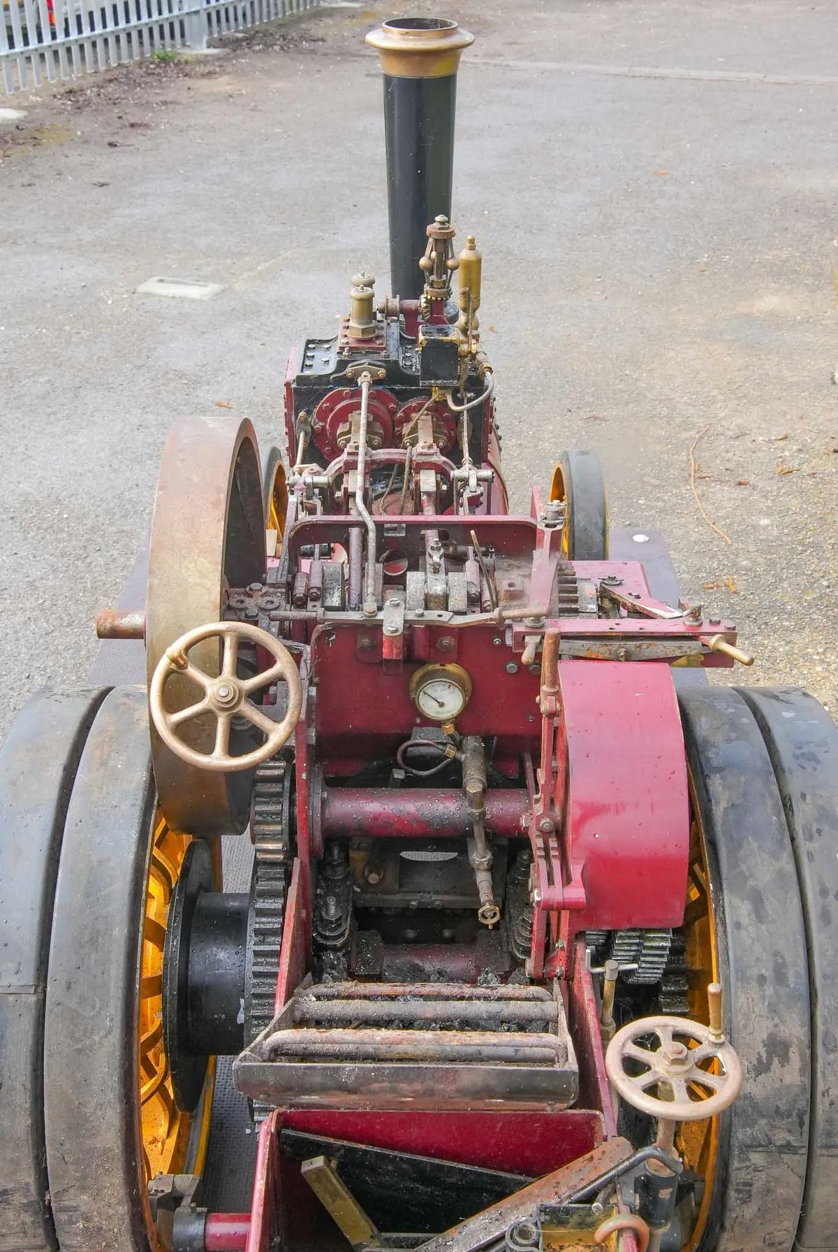 2 inch scale Burrell DCC Showmans Road Locomotive "Thetford Town"