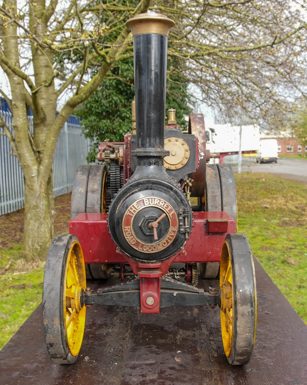 2 inch scale Burrell DCC Showmans Road Locomotive "Thetford Town"