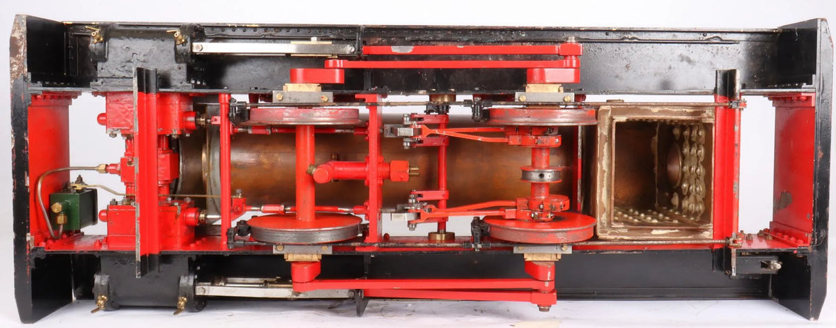 3 1/2 inch gauge Conway chassis and boiler