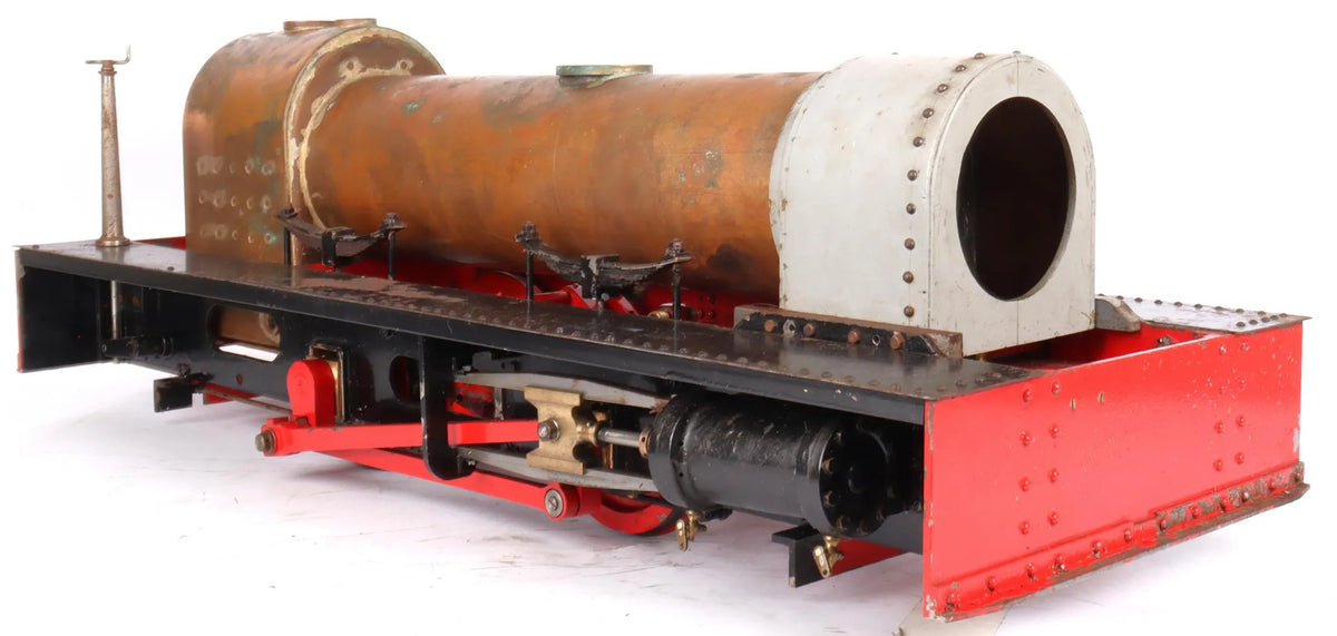 3 1/2 inch gauge Conway chassis and boiler