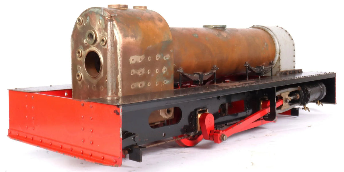 3 1/2 inch gauge Conway chassis and boiler