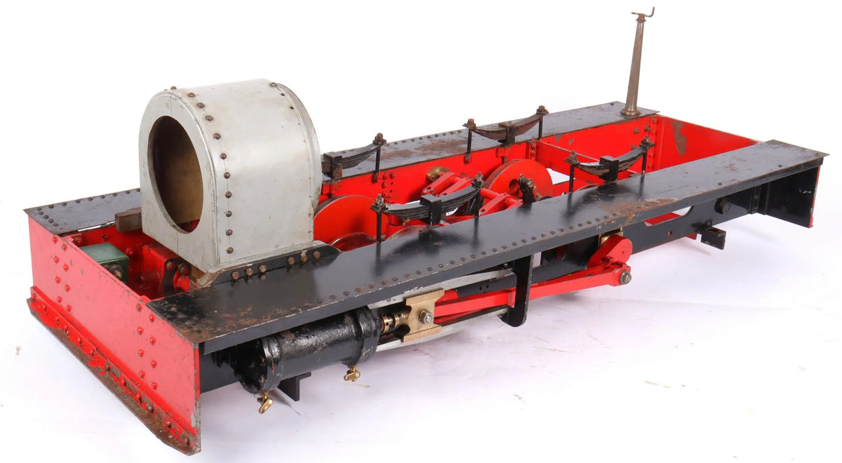 3 1/2 inch gauge Conway chassis and boiler