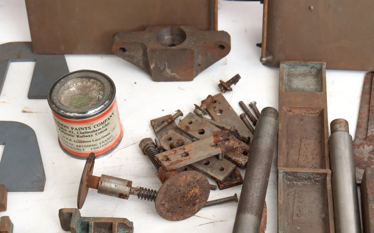 5 inch gauge A3  wheels, frames and sundry parts